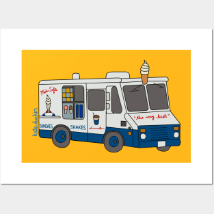 Mr Softee Truck Posters and Art
